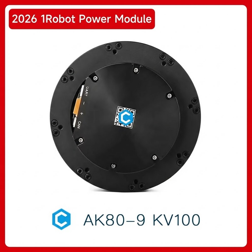 Ak80 9 Dynamic Actuator Robotics - Original CubeMars AK80-9 Actuator Motor KV100