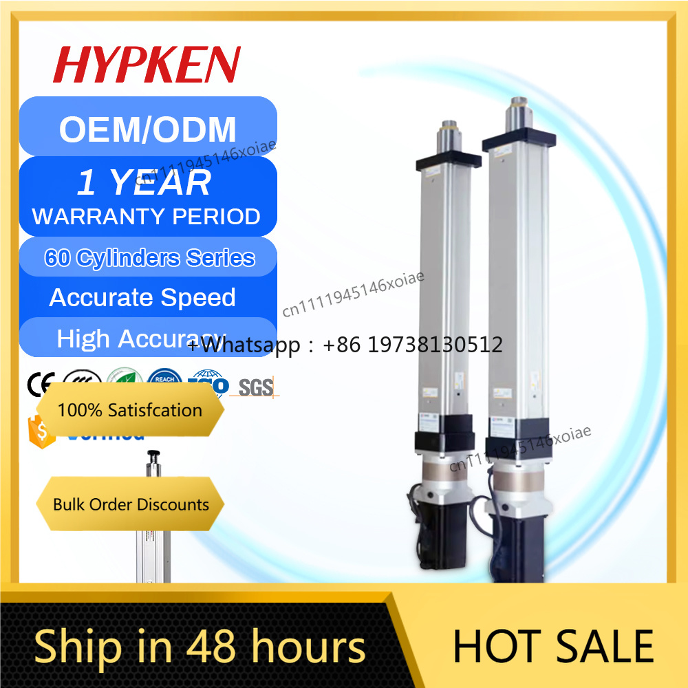 Direct Drive Servo Motor Robotics - Hypken High Load Robotics Cylinder Stainless