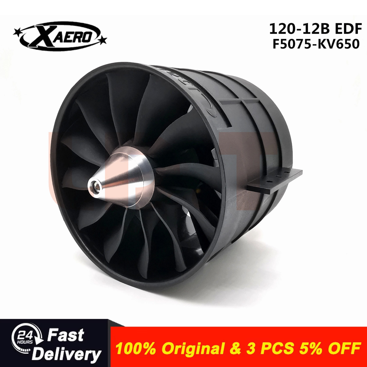 120mm 12-Blade EDF Ducted Fan  - Brushless Motor Thrust Test Stand 评论和价格