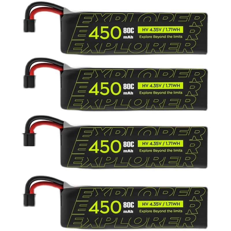 4PCS Explorer Battery 1S HV V2 - Brushless Motor Thrust Test Stand 评论和价格