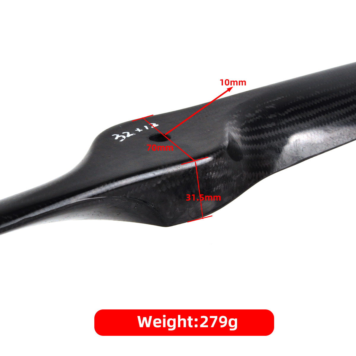 1PC PHM Carbon Fiber Propeller - Brushless Motor Thrust Test Stand 评论和价格