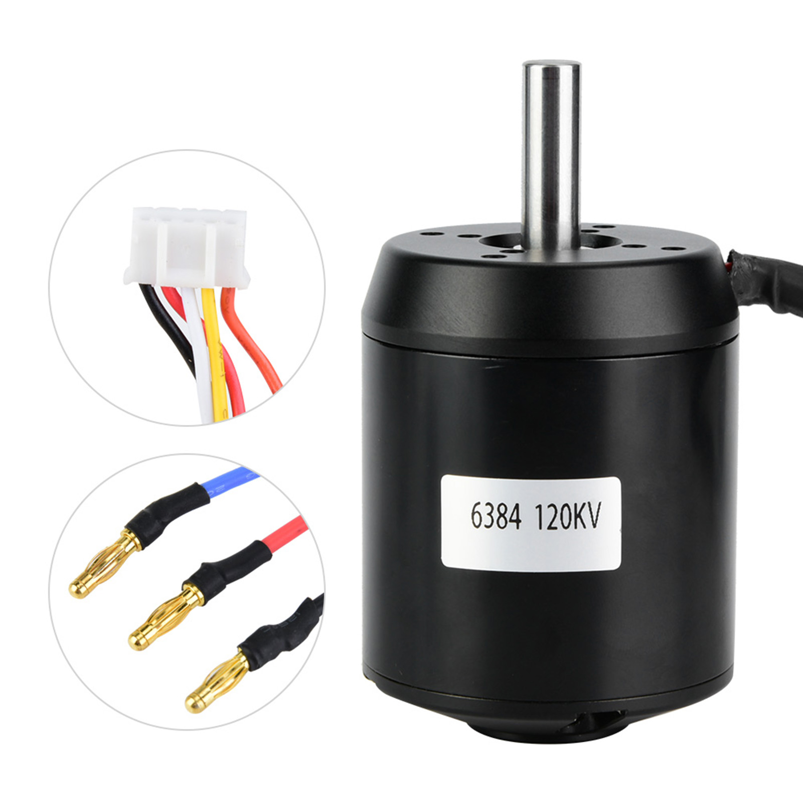 6384 120KV BLDC Outrunner Brus - 6384 Brushless Motor Sensored 评论和价格